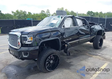 2015 GMC Sierra 2500Hd Denali из США, поврежденный, VIN 1GT120E80FF189252